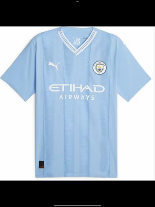 Manchester City Home Shirt 23/24 Season